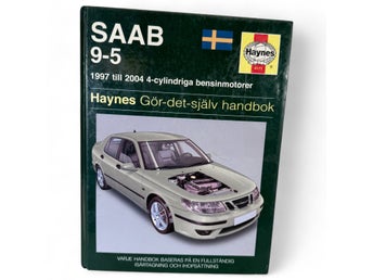 Haynes Verkstadshandbok Saab 9-5 1997–2004 Gör-det-själv Bok Reparation Service