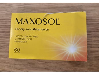 Maxosol kosttillskott 60 tabletter NY