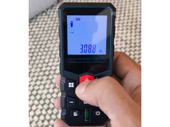 40m professionell laseravståndsmätare med area-/volymmätningsfunktion
