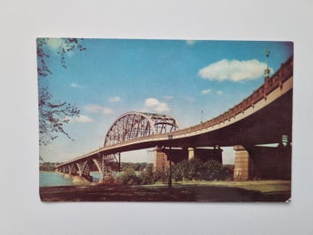 Vykort Peace Bridge Buffalo, New York