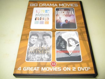 Big Drama Movies - 4 filmer på 2 DVD-skivor