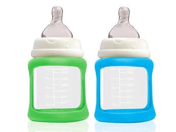 Cherub Baby Flaska 150ml Blå/Grön 2-pack