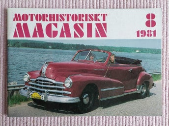 Motorhistoriskt Magasin 8 1981