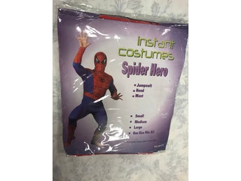 Vuxen Spindelmannen Dräkt