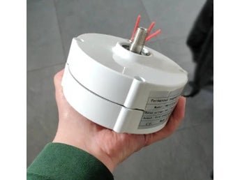 200W 12V 600RPM enaxlig trefas växellös permanentmagnetgenerator med styrenhet