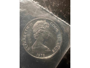 Minnesmynt Cooköarna (1978, 50 cent, James Cook-jubileum