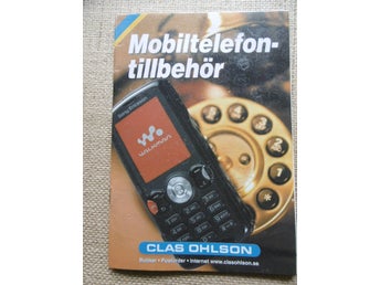 Clas Ohlson, katalog för mobiltillbehör, 64 sido, vintern 2006/2007