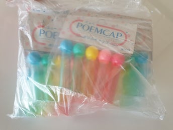 Retro parti med pencilcap pennlock 80 tal pyssel scrapbook pennor brevpapper