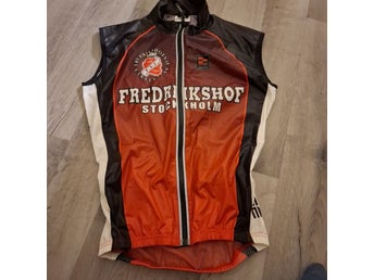 Trimtex röd/svart/vit cykeltröja, storlek XS