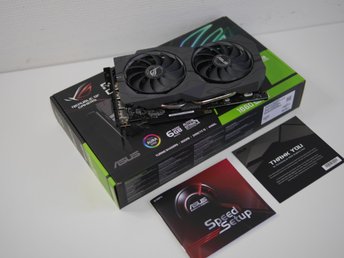 Asus Rog Strix Geforce Gtx 1660 6gb Super ᐈ Kop Pa Tradera