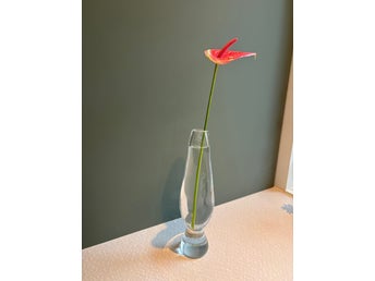 Stor Orrefors kristallvas – Signerad Sven Palmqvist – 26 cm