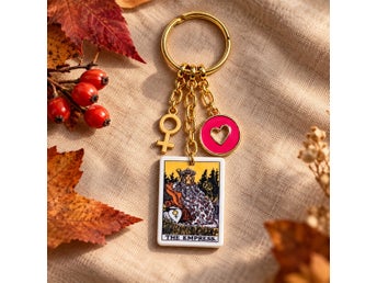 Nyckelring The Empress Tarot kejsarinnan Venus