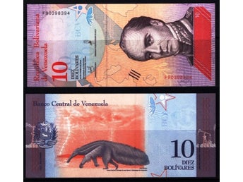 Venezuela 10 Bolivares 2018 Banknote Uncirculated UNC
