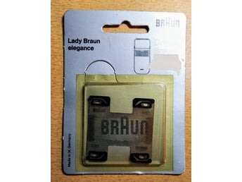 Braun rakapparat tillbehör - folie 5660708 för Lady Braun elegance