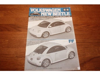 Volkswagen New Beetle Tamiya Byggbeskrivning (R63)