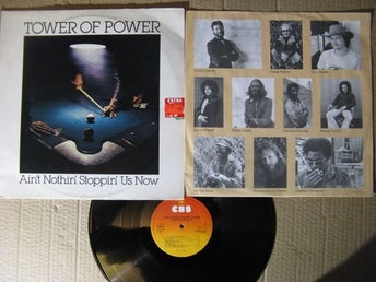 Tower Of Power. Ain't Nothing Stoppin Us Now. 1976 CBS. Bild/textsl. Soul~Funk.