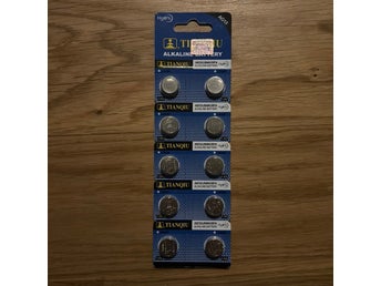 AG13 LR44 357 batteri 10-pack FRIFRAKT