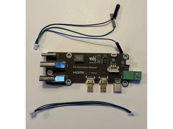 Waveshare Pi5 Connector Adapter till Raspberry Pi 5 – HDMI / USB-C