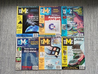 DMZ Datormagazin nummer 8-12 & 14 från 1995