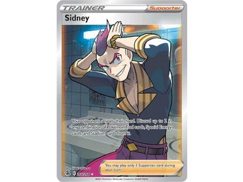 SWSH08: Fusion Strike #264/264 Sidney (Full Art) Ultra Rare Pokemon