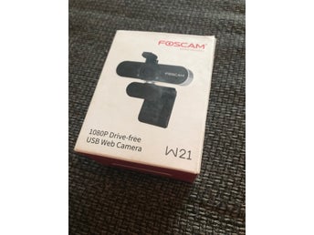 Foscam W21 1080P USB Webbkamera med Inbyggd Mikrofon