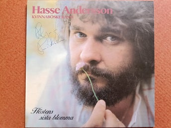 Hasse Andersson & Kvinnaböske Band - Höstens Sista Blomma (Signerad)