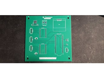 3D Chameleon PCB för 3D-skrivare - Integrering av Arduino nano och oled-skärm