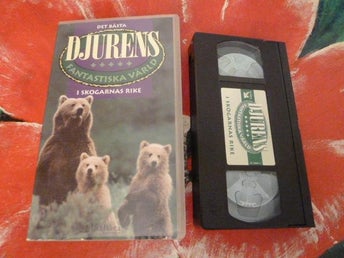 VHS, I SKOGARNAS RIKE, DJURENS FANTASTISKA VÄRLD, FILM