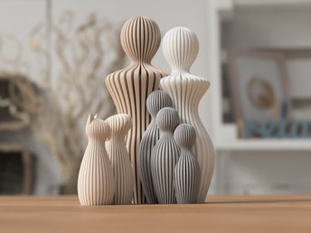Familjeskulptur| Modern inredning