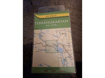 Terrängkartan 692 Mörsil Skala 1:50000