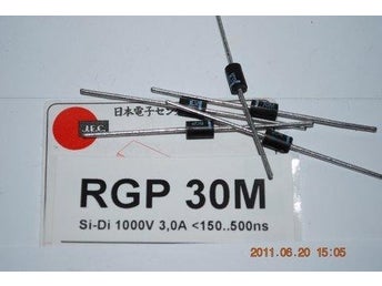 Diod RGP30M 5 stycken