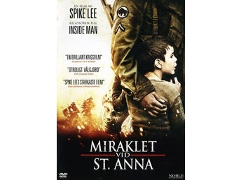 DVD: Miraklet Vid St. Anna (Nyskick)