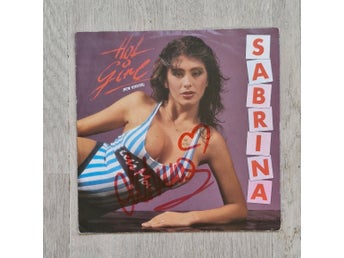 Sabrina - Hot Girl. SIGNERAD. AUTOGRAF