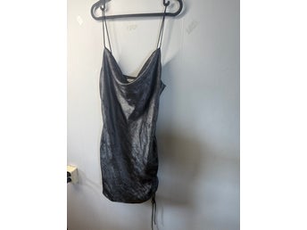 TOPSHOP grå klänning, storlek UK 10, EUR 38, US 6