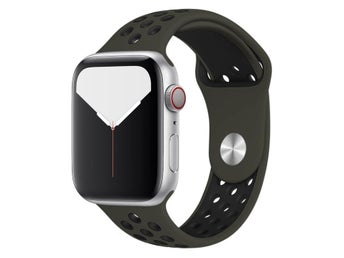 Sportband 38/40/41/42mm (M/L) Apple Watch Armband - MÖRKGRÖN