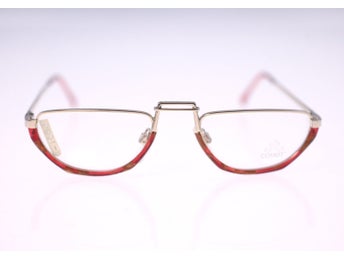 Comet 030 708 ladies vintage gold-tone metal frame eyeglasses-circa 1980s-NEW