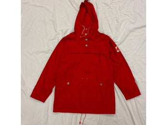 Vintage Late 60s / Early 70s Fjell-Räven Anorak – Red Swedish Outdoor – Size 40