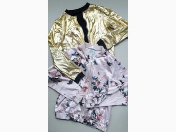 Guld Rosa jacka Coola jackor två silke rockar f.. (418470931 Guld Rosa jacka Coola jackor två silke rockar f.. (418470931