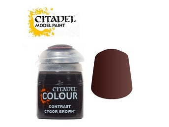 Cygor Brown Contrast Citadel Colour 18 ml Warhammer