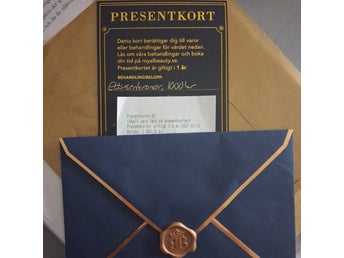 Presentkort Royal Beauty