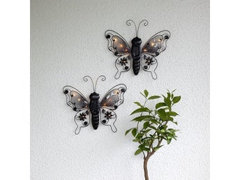 Star Trading BUTTERFLY Solcellsdekoration Fjäril Solcellsdekoration 1st