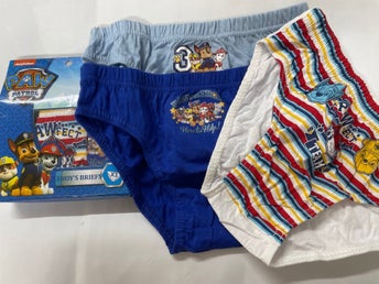 Paw Patrol Kalsonger för pojkar, 3-pack/ storlek 6/8 år