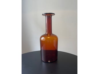 43 cm Holmegaard Otto Brauer vase // rare and large