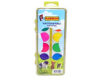 Vattenfärg 12 färger