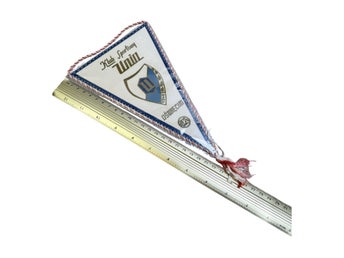 Oswiecim Vintage Antik Vimpel Flagga Klub Sportowy Unia Polen