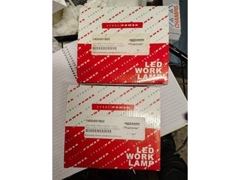 2 nya LED Arbetsbelysning 10-30V