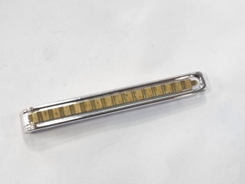 Superfin slipsnål, Slipsklämma, Slipshållare, Äkta silver 925 FS