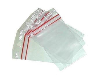Blixtlåspåsar 55x65 mm 300 st