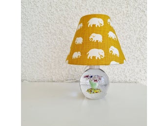 *UNIK* SVENSKT TENN LAMPA ESTRID ERICSSON GLASFOT RONNEBY FM VINTAGE
