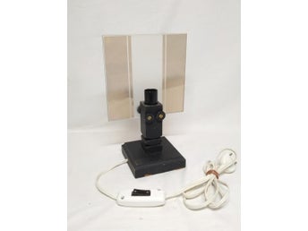Vacker och unik Pokrok Zilina retro bordslampa, CSSR - VÅRPRIS